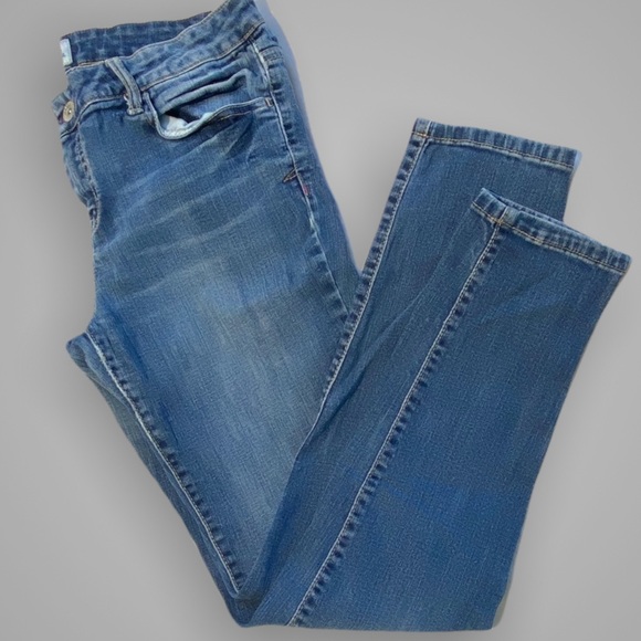 Aeropostale low-rise jeggings jeans low mid Sz 13/14 - Picture 8 of 13